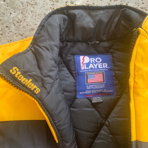 NFL Steelers Pro Player Men’s Jacket Sz XL - Picture 6 of 10